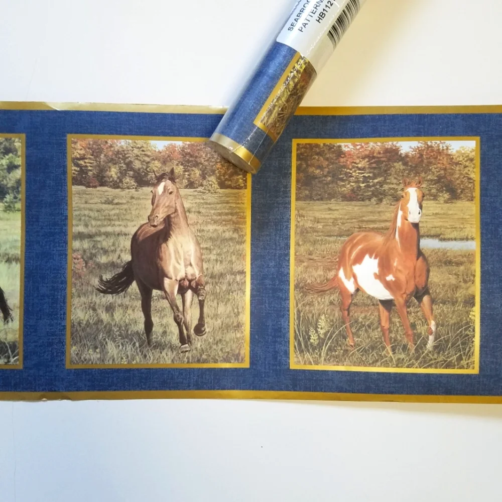 Wallpaper Border Horse